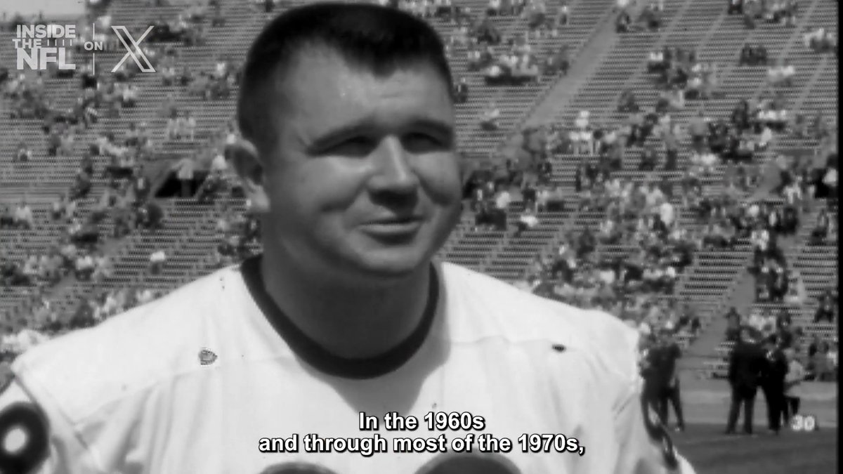 Class is in session. A TE history lesson from Steve Sabol on Tight End's Day eve 📝