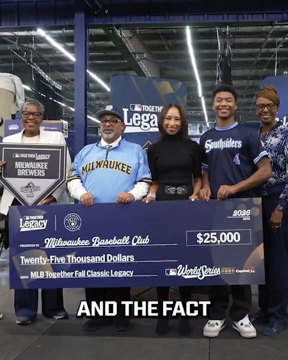“When we all play on the same field, everybody wins.” MLB Together partnered with the Milwaukee Brewers and the Brewers Community Foundation to host a Fall Classic Legacy Initiative benefitting the Milwaukee Baseball Club (MBC), which included the donation of a new HitTrax system. Within walking distance of American Family Field, MBC offers local youth year-round access to batting cages, athletic training areas and meeting space. Through its collaboration with MLB’s Nike RBI (Reviving Baseball in Inner Cities) program, MBC works to make the sport more accessible and inclusive for low-income families and children of color.
