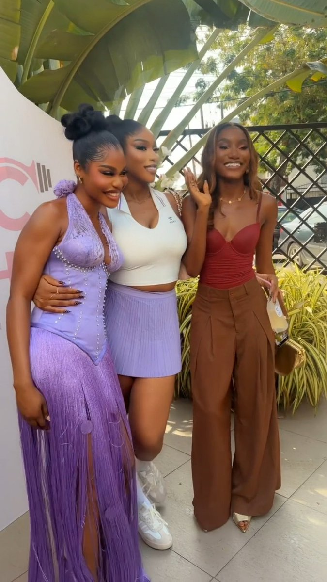 Flora and Oyin at Chey 🎀✨ #BBNaija #NecheMaduagwu