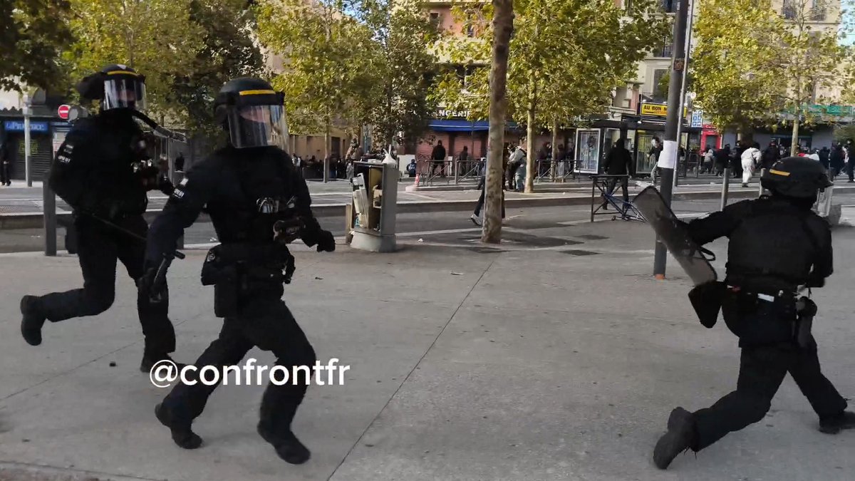 🔴⚠️ URGENT La situation dégénère à Marseille. #24octobre
