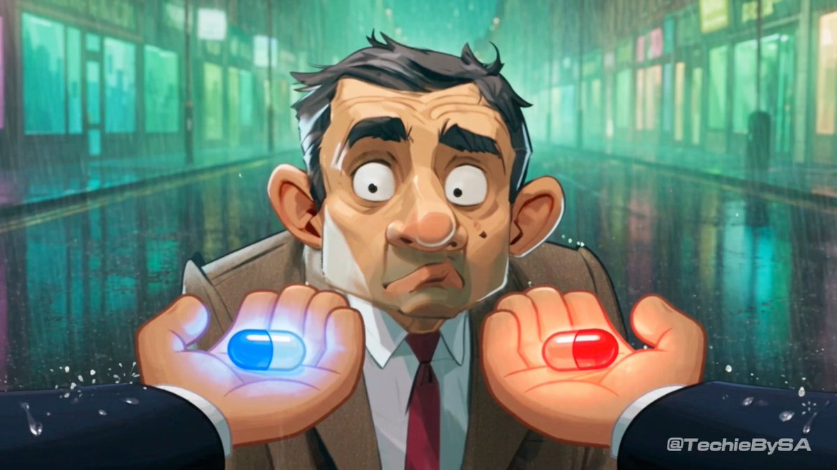 Mr. Bean joins The Matrix💊🧸 Seedance 2.5 generation Prompt below👇🏻