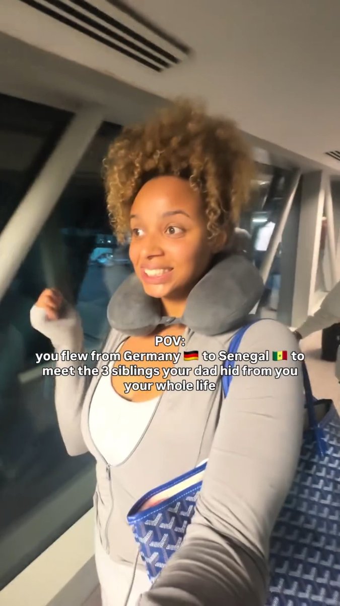 This Lady Flew From Germany To Senegal To Meet Her Three Siblings After Discovering That Her Father Had Hidden Their Existence From Her Her Entire Life. Her Reaction When She Finally Met Them Says It All. 👀🥹