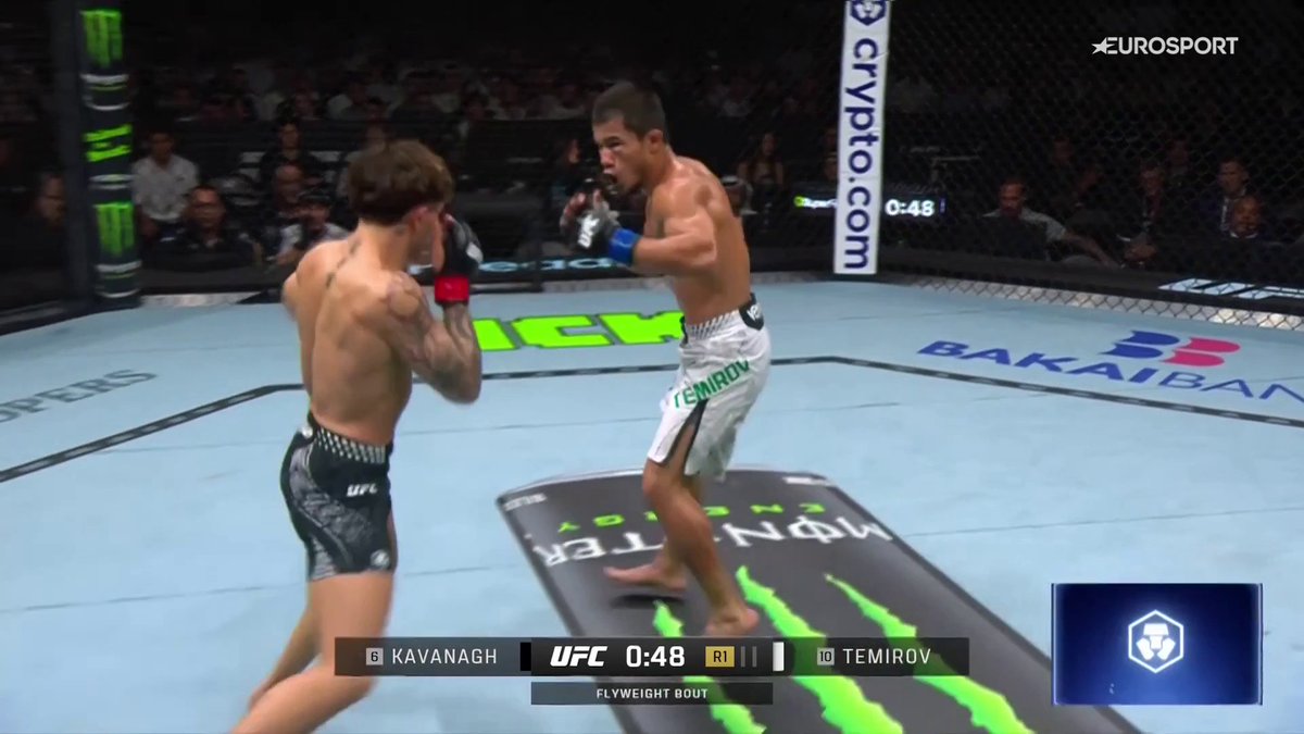 Por algo es el protegido de Ilia Topuria. Por algo es una de las mayores promesas de la UFC. 🐉 𝐋𝐨𝐧𝐞'𝐞𝐫 𝐊𝐚𝐯𝐚𝐧𝐚𝐠𝐡, con KO en el primer asalto, logra ante Ramazan Temirov el mayor triunfo de su carrera. #UFC333 #UFCHBOMax