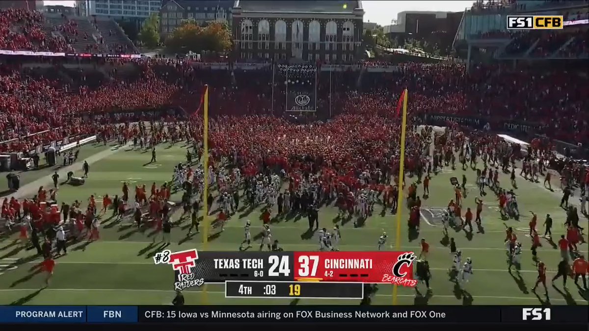 WHAT A SCENE AT NIPPERT STADIUM!