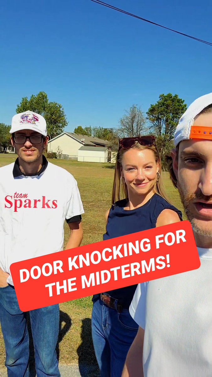 My wife Brennan and I, along with the great Chase Bowes Chase Bowes spent this morning knocking on doors for Republicans UP AND DOWN THE BALLOT in Tennessee! Doors win wars! It's a beautiful day to get out, get excited, and GO VOTE! NOBODY STAYS HOME.