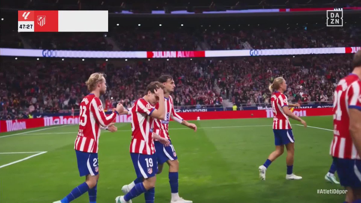 ⚽️ JULIAN ALVAREZ 🇦🇷 OUVRE LE SCORE FACE À LA COROGNE !!! ❤️🤍 Décisif sur ses 3 derniers matchs. 🥵 🎥 DAZN France