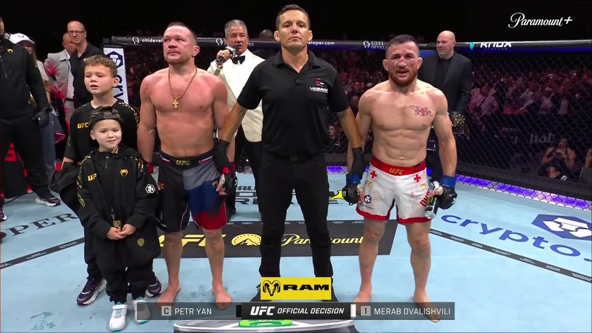 AND STILLLLLL PETR YAN REMAINS THE BANTAMWEIGHT CHAMPION [ #UFC333 | LIVE on Paramount+ ]