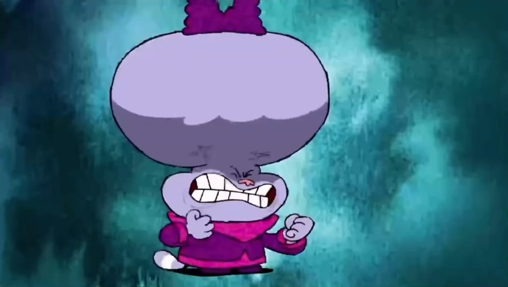 The fact that Chowder became so smarter he became self aware that everything is a Cartoon.