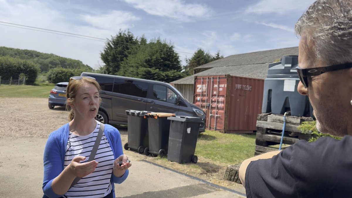 For those of you who thought the visit from a Bedford Borough Council official to investigate our daughter Zoe’s (age 12) pretend teddy bear cafe was too ridiculous to be real, here is the arrival of official. This is totally legit. She really did show up at our property to investigate the illegal teddy bears having their coffee🧸🧸☕️☕️