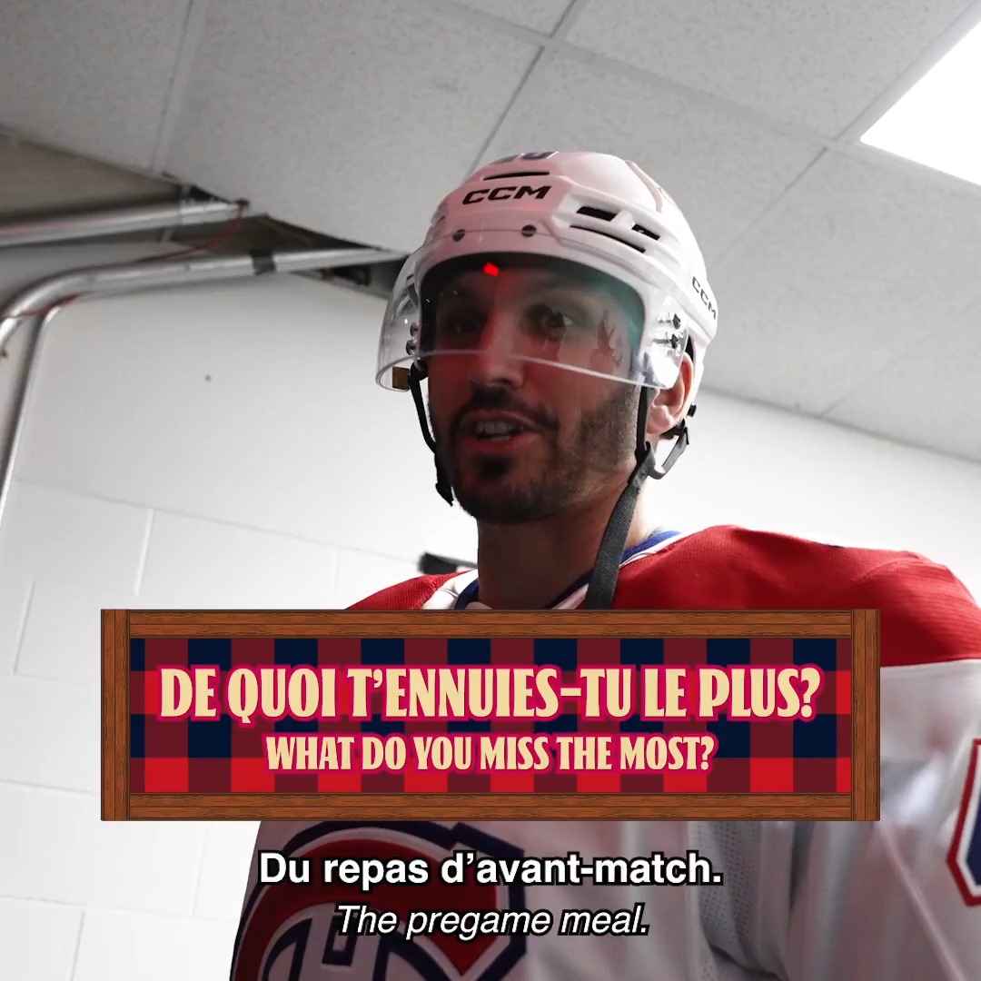 Chose certaine, on s'ennuie d'eux One thing's for sure, we miss them #GoHabsGo