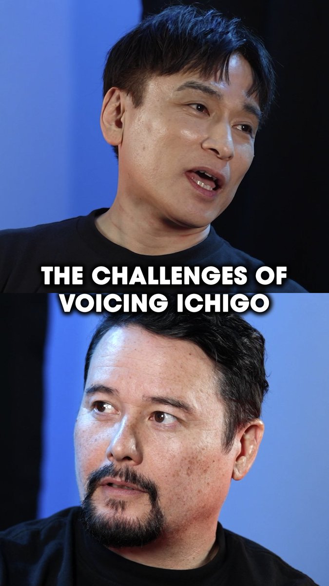 What does it take to bring Ichigo Kurosaki to life? 🧡 For Masakazu Morita and Johnny Yong Bosch, it's about more than delivering the lines. It's about bringing their own emotions into the performance and finding the heart of the character.