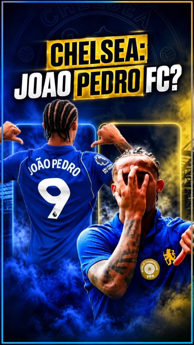 😳 Chelsea FC = JOÃO PEDRO FC?! Without João Pedro: ❌ Brentford 3–0 Chelsea ❌ Chelsea 0–2 Tottenham 2 games. 2 defeats. ZERO goals. With him against Everton? Chelsea won 2–0, even though he didn't score. Are Chelsea too dependent on him? 🤔