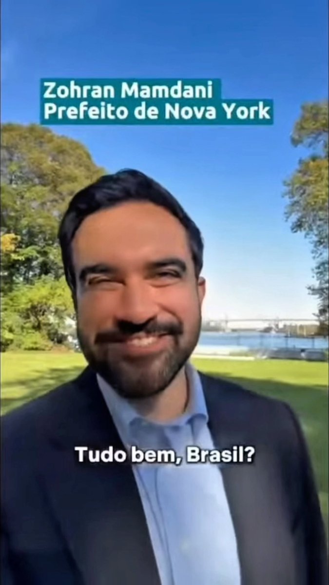 De última hora, o PREFEITO DE NOVA YORK acaba de enviar um vídeo declarando apoio ao Lula. Essa vitória é nossaaaaa! 😭♥️🙏🏼 #EuVotoFazendoL #ComLulaNaRua