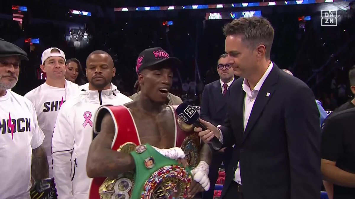 O'Shaquie Foster wants the winner of Anthony Cacace vs. Nick Ball 👀 #NavarreteFoster ▪️