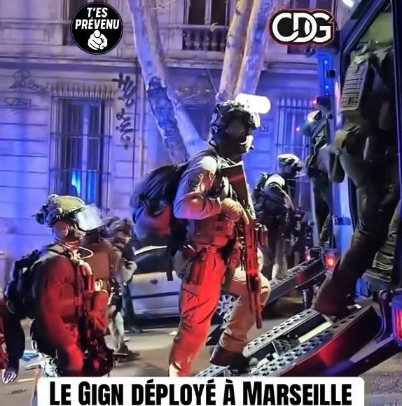L’antenne du GIGN a également été déployée à Marseille.