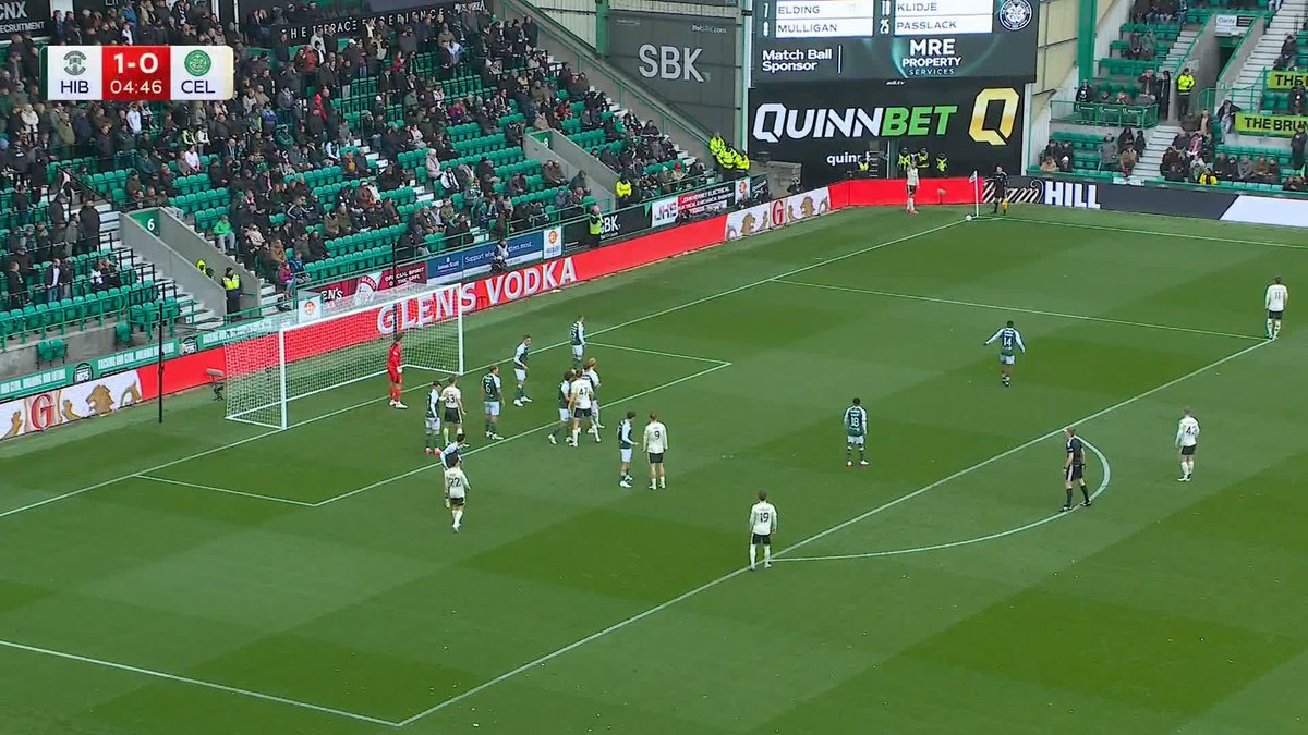 🍀 “Celtic have their rapid response!” A Jason Kerr own goal has the visitors level at Easter Road! ⤵️