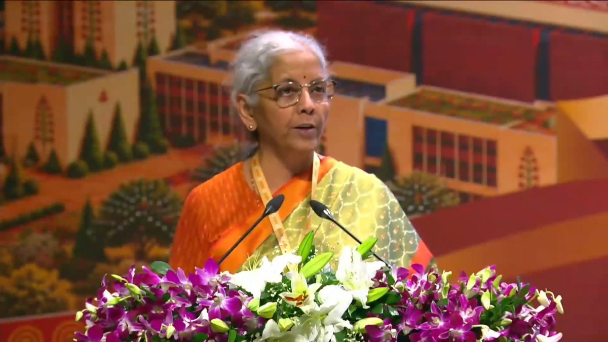 Under the leadership of Hon'ble PM Narendra Modi, we will ensure that there is ‘Purvodaya se Sarvodaya’: when the East rises, its light reaches all of India. This campus stands close to the world-famous Sun Temple at Konark. In the Aditya Hridayam Stotram of Ramayana, Maharshi Agastya tells Shri Rama on the battlefield of Lanka that the Surya Bhagwan protects the worlds with his rays and nourishes all beings. In that same spirit, the ReserveBankOfIndia & its new campus will serve the nation, protecting the financial systems of India and sustaining the flow of payments that nourishes our economy. - Smt Nirmala Sitharaman in Khordha, Odisha.