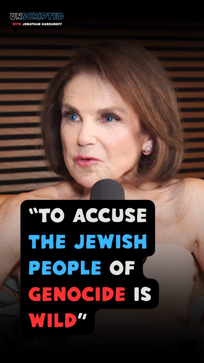 “To accuse the Jewish people of genocide is wild.” Broadway icon and Nobody Wants This star Tovah Feldshuh gets real with Jonathan Harounoff on UNSCRIPTED, on acting, marriage, the global rise of antisemitism, and what she says about the genocide accusations against Israel. Full episode drops Monday, October 26 on YouTube, Spotify, and Apple Podcasts. Production support provided by the Center for Jewish History, American Sephardi Federation (ASF), Noff Media, Odd One Out Studios, Jewish News, and Leah Barzideh.