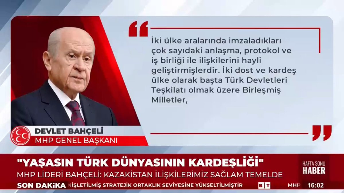 YAŞASIN TÜRK DÜNYASININ KARDEŞLİĞİ