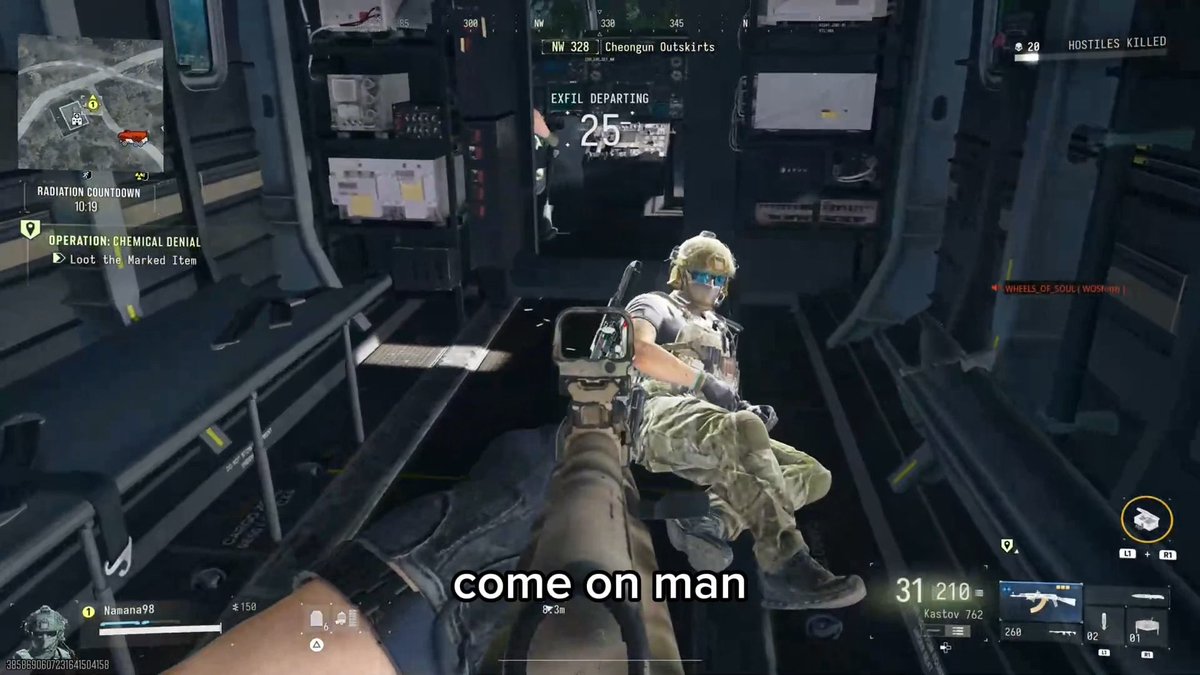I won the fight and we both won the war. Absolutely loving DMZ Oyy!