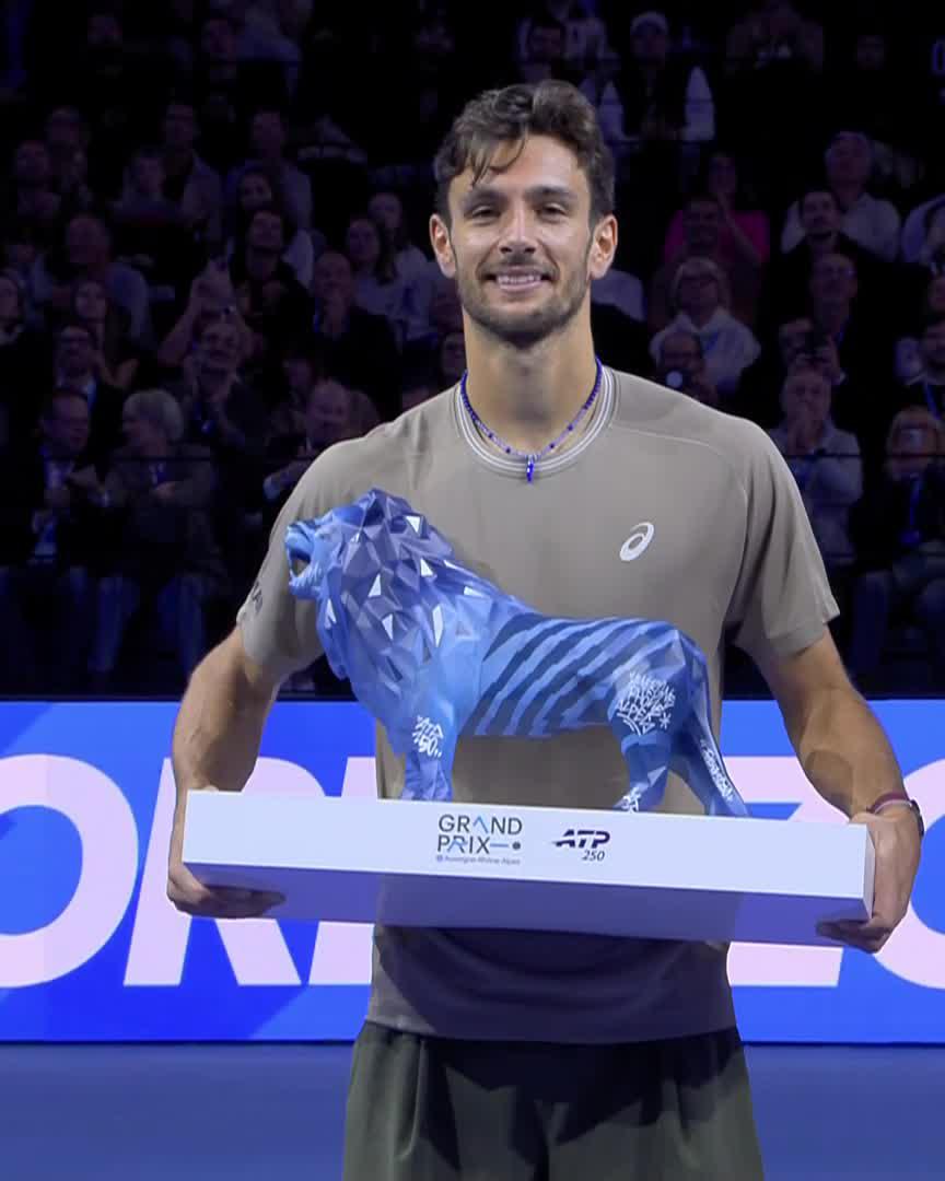 A third career title for Musetti ๐๐๐ #GrandPrixAuvergneRhoneAlpes