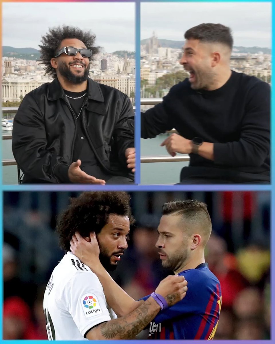 Going down El Clásico memory lane with Marcelo and Jordi Alba 💭