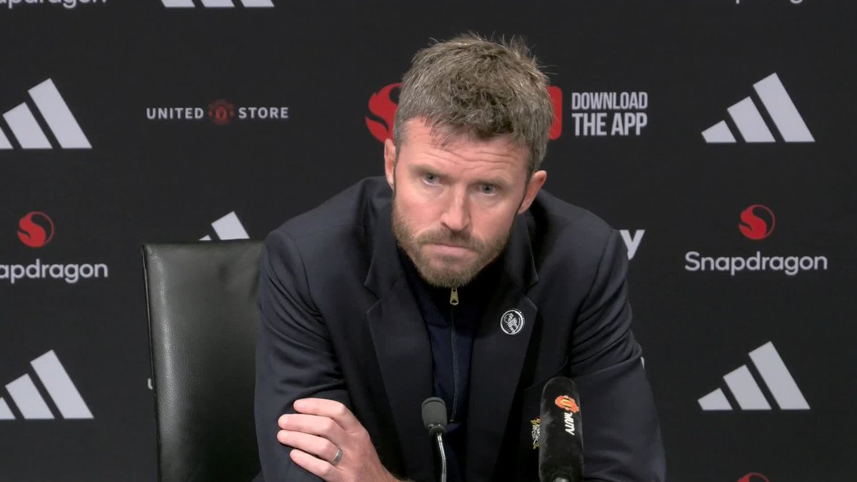 "I understand the situation" 💭 Michael Carrick responds to a question on whether he expects to be sacked by Manchester United after their 3-0 home defeat to Bournemouth.