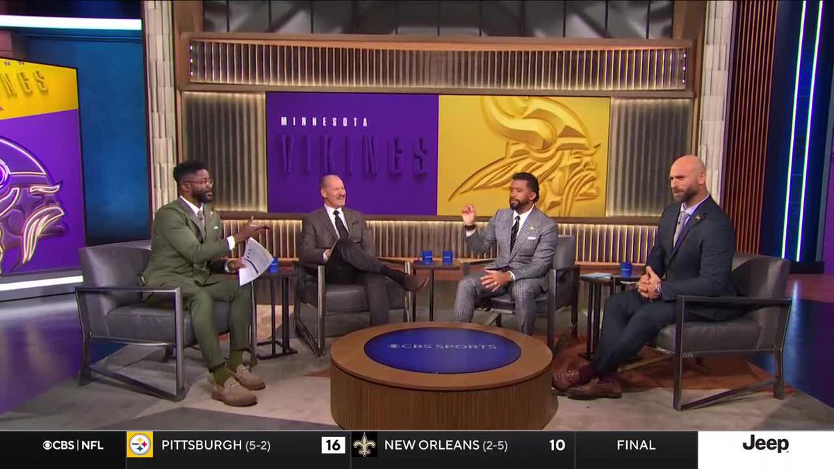 This Minnesota Vikings defense has been LIGHTS OUT this year 🔥 Before kickoff, Russell Wilson broke down what makes them so elite.