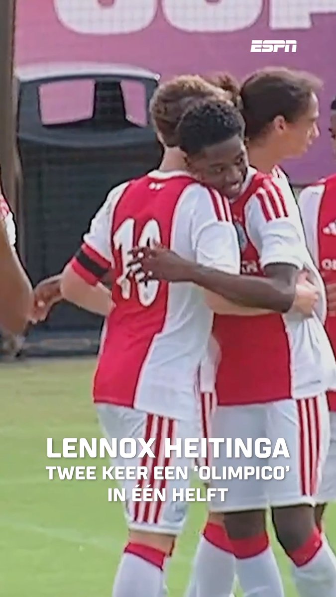 Lennox Heitinga, zoon van John Heitinga, schittert op Messi Cup met twee identieke goals 🫨 🔗