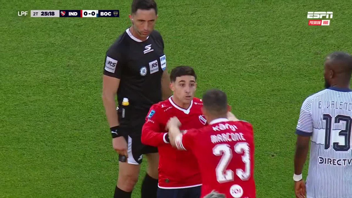 😱 ¡¡MARCONE LE PEDÍA A ARASA UNA AMARILLA PARA PAREDES POR UNA DURA INFRACCIÓN SOBRE CHIMY ÁVILA Y TERMINÓ A LOS EMPUJONES CON SANTI MONTIEL!! 😱 📺 ESPN Premium | Suscribite al Pack Fútbol en