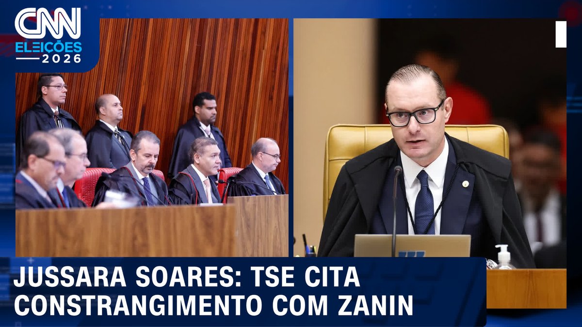 Por Jussara Soares: Ministros do TSE citam constrangimento com Zanin; assista #CNNEleições