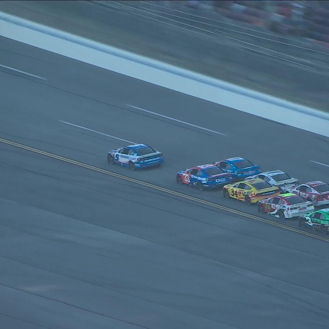 KYLE LARSON WINS AT TALLADEGA IN THRILLING FASHION!!