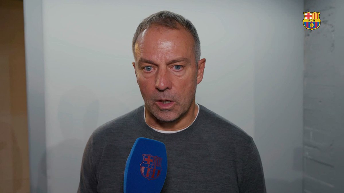 Hansi Flick's post-match thoughts.