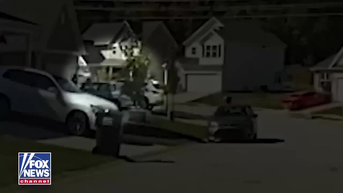 A stolen car tears through a South Carolina neighborhood before slamming into a home, sending two teenagers running as deputies rush toward the wreckage. Authorities say the 15- and 16-year-old suspects fled after deputies attempted to stop the vehicle. Both are now in custody, and miraculously, no injuries are reported. But one neighbor reveals just how close she and her baby came to being outside when the car crashed. See her account and the dramatic footage: