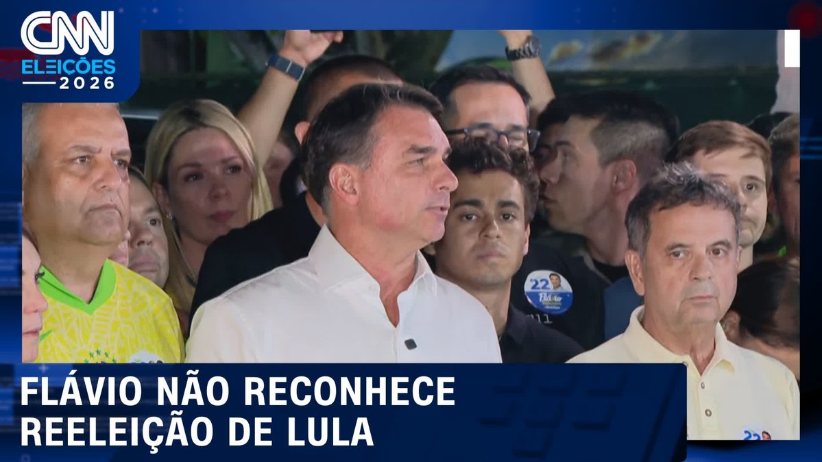 Flávio Bolsonaro fala após vitória de Lula; assista #WWEspecialEleições
