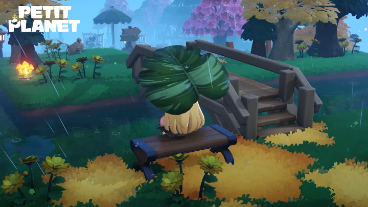 Put the world on mute and listen to the sound of falling rain 🌧️ Your Planet Awaits ｜ Coming Winter 2026 Pre-Register Now: #PetitPlanet