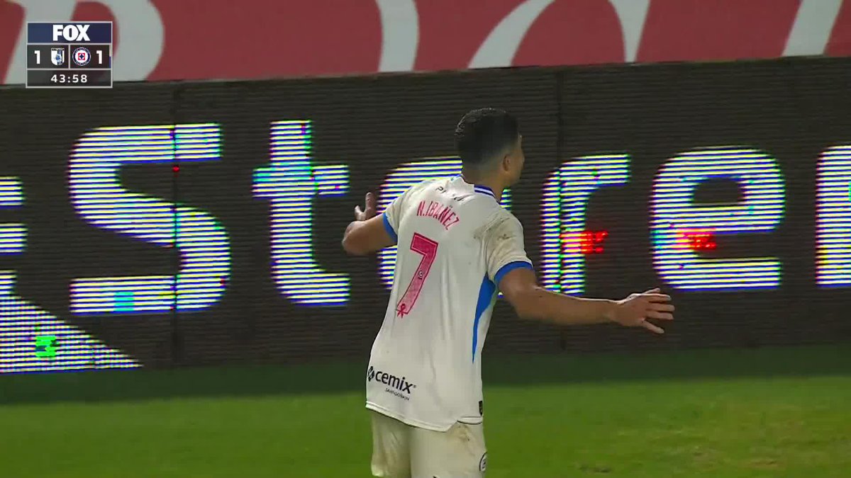 ¡La Máquina respondió con contundencia! 💙 Nico Ibáñez se hizo presente con una gran anotación para que CRUZ AZUL volviera a ponerse al frente ante Querétaro. 🔥 #J14 #AP26 ✨ #LaLigaDeLaAfición