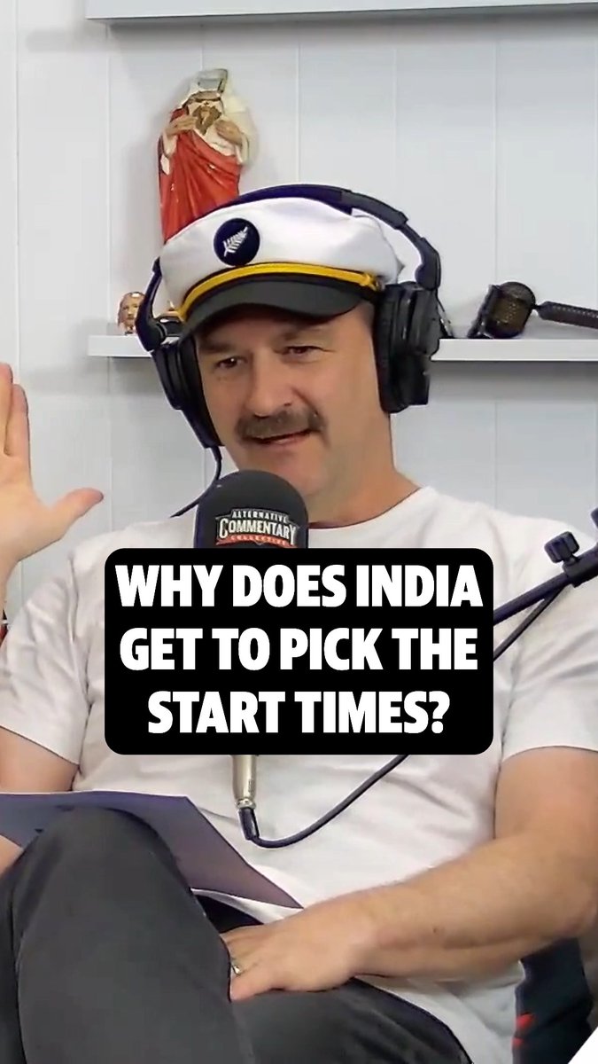 What starts as a rant about India dictating match start times here in New Zealand quickly turns into two guys struggling to figure out time zones…⁣ ⁣ #cricket #nzvind #blackcaps #nzpodcast #theagenda #theacc
