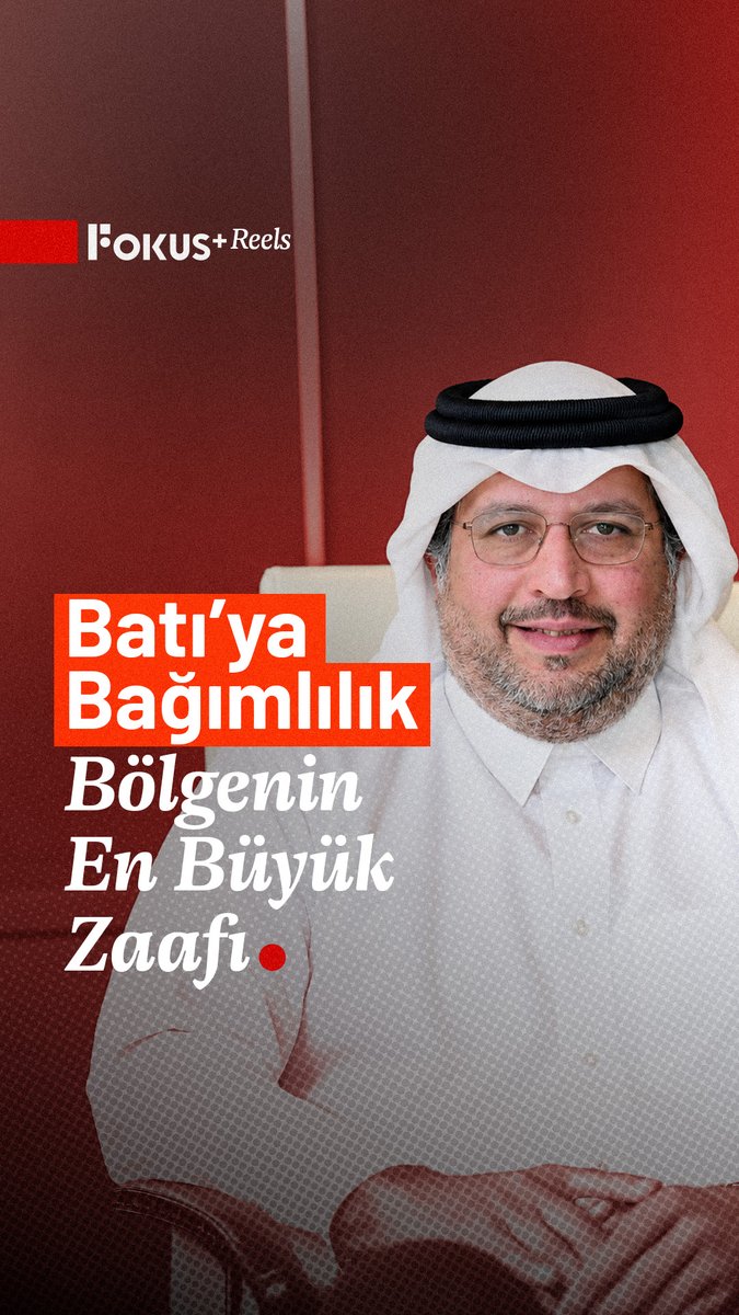 ➕ Katar’ın Gulf Times Gazetesi Genel Yayın Yönetmeni Faysal El-Mudahka: ▪️ “Batı’nın bize ‘İzin veriyoruz’ ya da ‘İzin vermiyoruz’ demesini mi bekleyeceğiz? Bekleseydik ne Dünya Kupası’nı düzenleyebilirdik ne de Türkiye Rus silahı alabilirdi.” ▪️ “İnisiyatifi alabilmek için askerî bağımsızlığınızın olması gerekir; oysa bölgedeki tüm ülkelerin savaş uçakları Amerikan yapımı.” ▪️ “Türkiye’nin bir projesi var; biz neden yapamıyoruz, eksiğimiz ne?” ▪️ “Dünyada helyum ihraç eden yalnızca 6 ülke var ve Katar bunlardan biri; askerî sanayide kullanılan helyum da buradan ve Teksas’tan geliyor.” ▪️ “Bugün Hürmüz Boğazı nedeniyle bu helyum dışarı çıkamıyor; yani dünya bile bize muhtaç.” ▪️ “Din, coğrafya ve barışçıl çizgi bakımından size en yakın ülkelerle ittifak kurmak zorundasınız.” ▪️ “Bu yapının ABD’ye alternatif olduğunu düşünmüyorum; çünkü Türkiye ve Katar’ın Rusya, Çin ve ABD ile ilişkileri var.” ▪️ Gulf Times gazetesi genel yayın yönetmeni Faysal El-Mudahka, Hürmüz krizinin ardından bölge ülkelerinin askerî bağımsızlık ve ittifak arayışını Fokus+ için değerlendirdi.