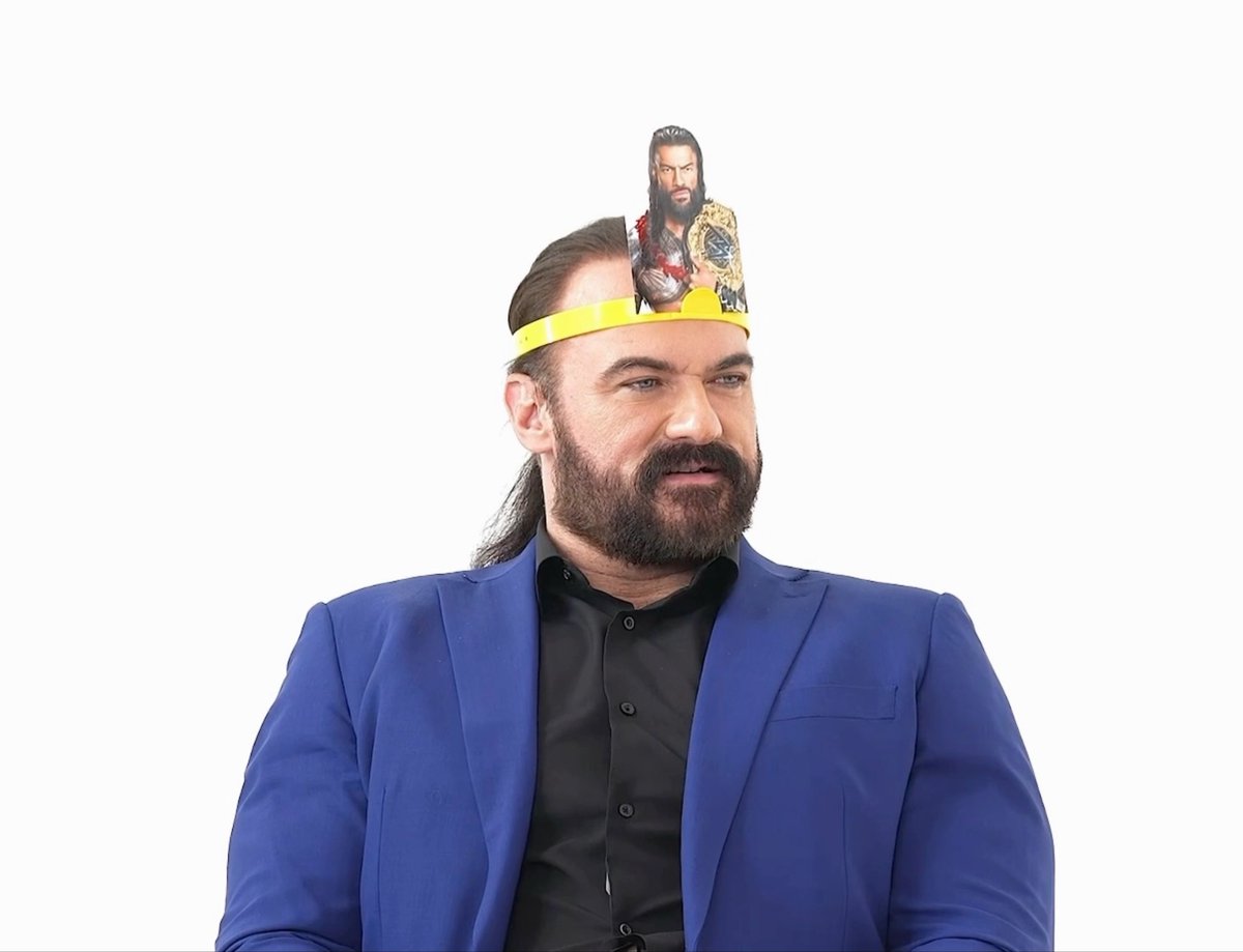 DREW MCINTYRE TRIES TO GUESS ROMAN REIGNS 😭 HE STILL ABSOLUTELY HATES HIM AND THE BLOODLINE SO MUCH MAN.