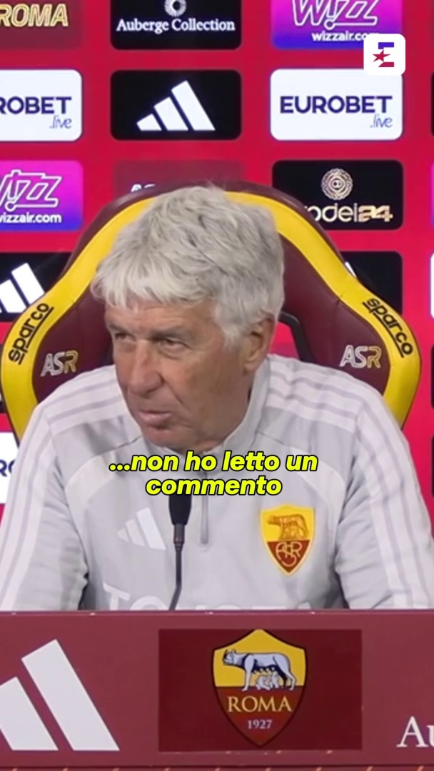 "Hanno messo la Champions in mano alla Roma", così Gasperini replica all'accusa di Allegri 🥶 #Gasperini #Allegri