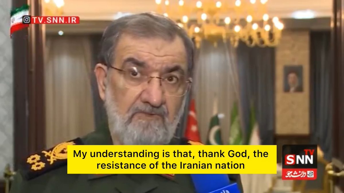 Major General Rezaei: Iran, Saudi Arabia, Turkey and Pakistan Agree on Regional Security WITHOUT Foreign Interference Following today's Summit, Major General Rezaei, outlined key outcomes: • REGIONAL SECURITY must be built by regional countries themselves, without foreign interference. • ISRAEL must withdraw from Gaza, the West Bank, southern Lebanon and southern Syria. • “If our four countries sit together, many of the region's problems can be resolved.” • “Despite all the American threats, three major countries came to Iran. That alone is VERY SIGNIFICANT.” Major General Rezaei said the summit could mark the beginning of REAL, PRACTICAL cooperation among the four countries.