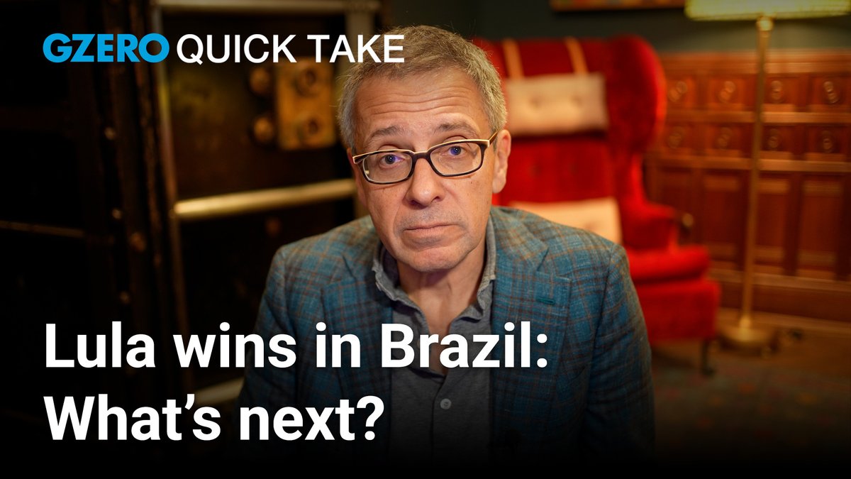lula won. bolsonaro won't accept it. that's becoming a familiar problem for democracies everywhere. GZERO Media