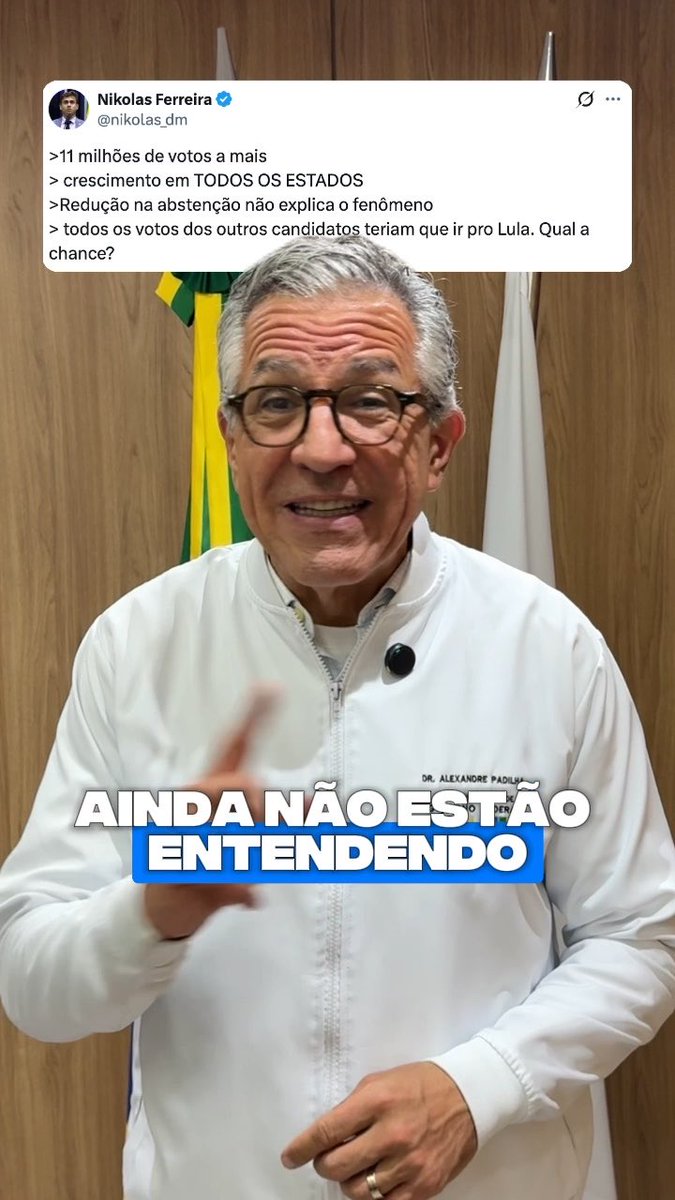 Sabe de onde vieram os votos?