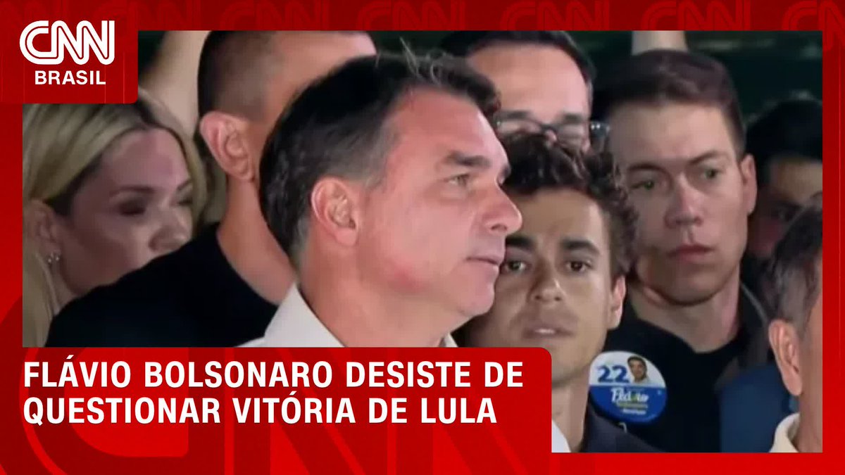 Flávio desiste de questionar vitória de Lula; assista #HoraH