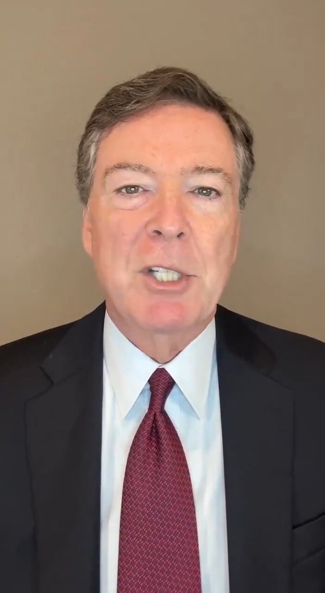 BREAKING: James Comey responds to Trump’s arsonists DOJ after new charges: “And whatever comes after this, the next couple of years are going to be hard for all of us. It's really important that we stand straight and keep the faith in America."