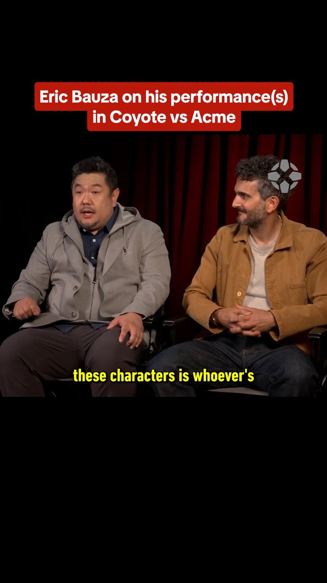 Eric Bauza voiced 10 Looney Tunes characters in Coyote vs. Acme. RIP.