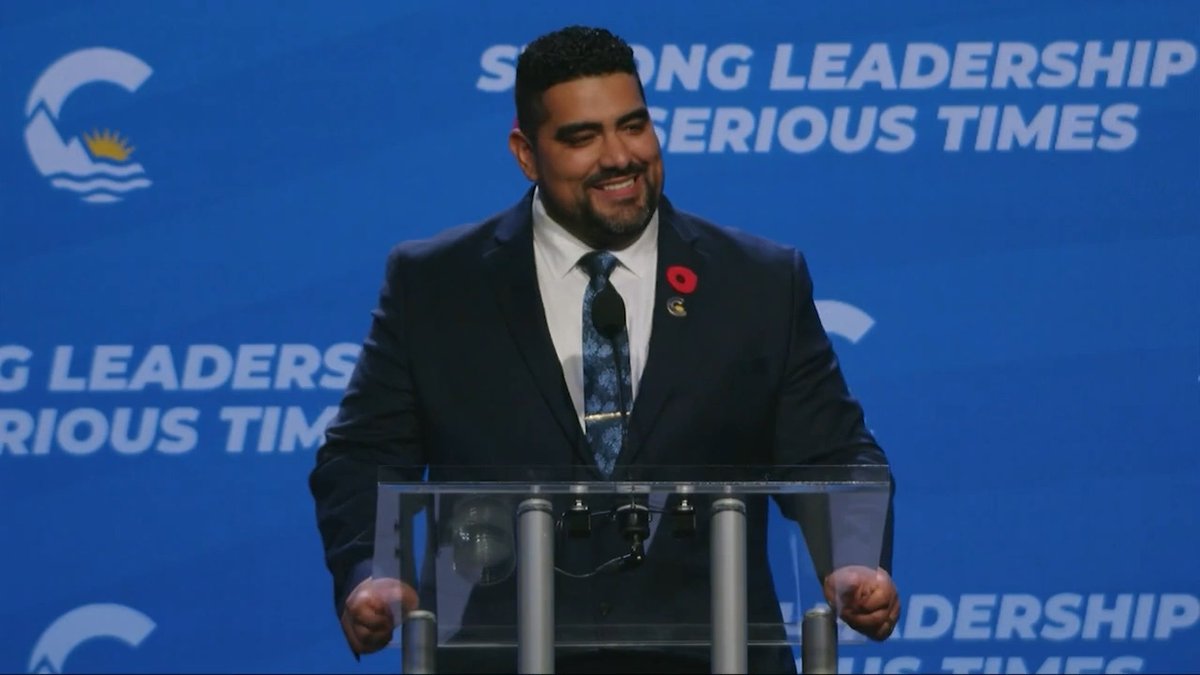 Election Night Address from Conservative Party of British Columbia President Mauro Francis