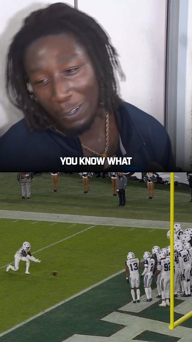 DeMarvion Overshown said the Cowboys' bowling celly was impromptu 😂