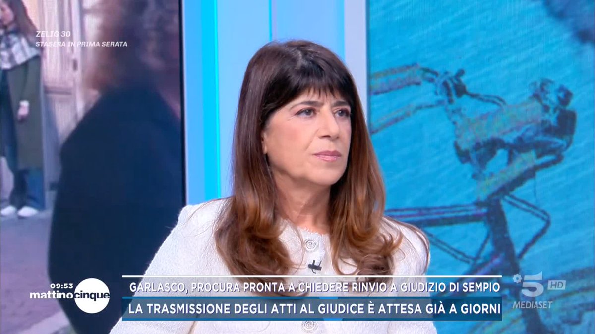 #Garlasco, Grazia Longo sul rinvio a giudizio di Andrea Sempio: "Si andrà a giudizio anche perché c'è una grande attenzione mediatica" #Mattino5